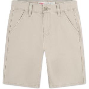 Levi’s Boys’ 511 Slim Fit Uniform Shorts(Plaza Taupe)