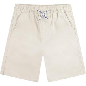 Levi’s Boys’ Boys’ Pull on Twill Shorts(Fog)