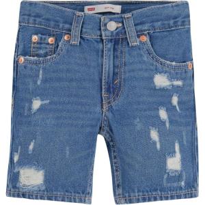 Levi’s Boys’ Boys’ Slim Fit Denim Shorts(Paper Shredder)
