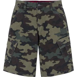 Levi’s Boys’ Cargo Shorts(Cypress Camo)