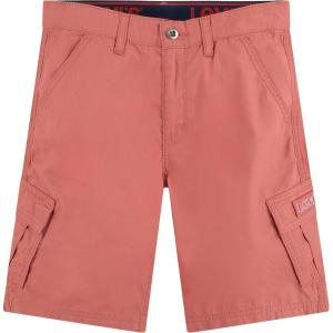 Levi’s Boys’ Cargo Shorts(Mineral Red)