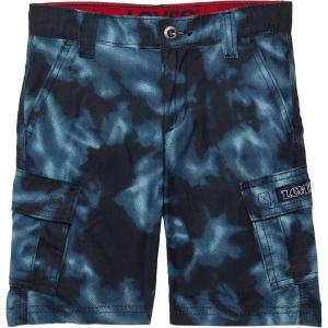 Levi’s Boys’ Cargo Shorts(Tie Dye Blue)