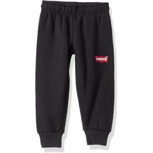 Levi’s Boys’ Soft Knit Jogger Pants(Black/Batwing)