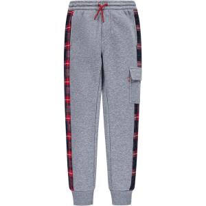 Levi’s Boys’ Soft Knit Jogger Pants(Dark Grey Heather)