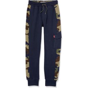 Levi’s Boys’ Soft Knit Jogger Pants(Navy Blazer)
