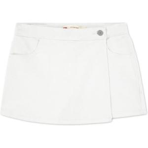 Levi’s Girls’ Denim Skort(Cloud Dancer)