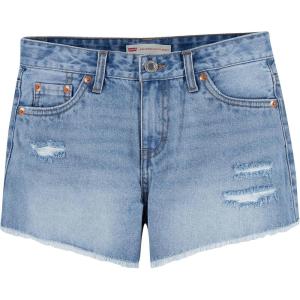 Levi’s Girl’s Girlfriend Fit Denim Shorty Shorts(Newport Beach)