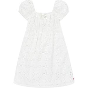 Levi’s Girls Girls’ Casual Dress(Bright White)