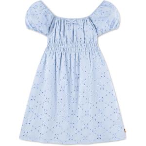Levi’s Girls Girls’ Casual Dress(Chambray Blue)