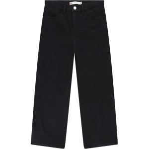 Levi’s Girls’ Wide Leg Jeans(Black)