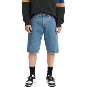 Levi’s Mens 469 Loose Straight Denim Shorts (Also Available in Big & Tall)(Medium Score – Medium Indigo)