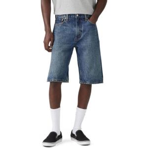 Levi’s Mens 469 Loose Straight Denim Shorts (Also Available in Big & Tall)((New) Indigo Heartbreak (Non Stretch))