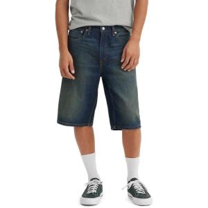 Levi’s Mens 469 Loose Straight Denim Shorts (Also Available in Big & Tall)(Springstein Short)