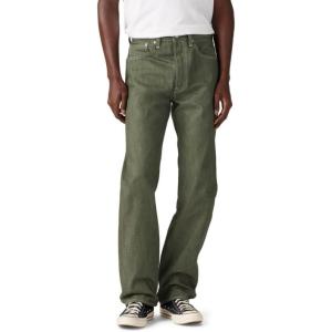 Levi’s Men’s 501 Original Fit Jeans (Also Available in Big & Tall)(Green Rigid)