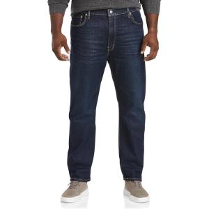 Levi’s Men’s 502 Taper Fit Jeans (Also Available in Big & Tall)(Clean Run – Dark Indigo)