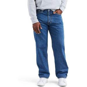 Levi’s Men’s 550 Relaxed Fit Jeans(Medium Stonewash Rinse)