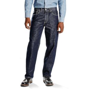 Levi’s Men’s 550 Relaxed Fit Jeans(Rinse – Dark Wash – Stretch)