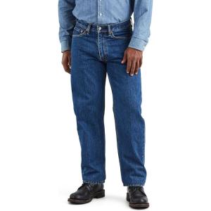 Levi’s Men’s 550 Relaxed Fit Jeans(Stonewash Blue)