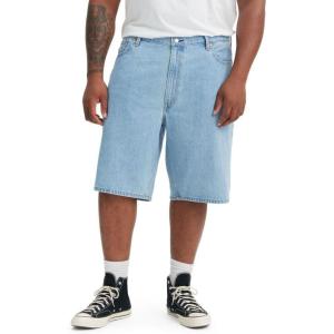 Levi’s Men’s 569 Loose Straight Denim Shorts((New) Light Run Short)