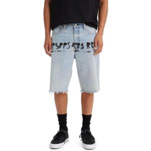 Levi’s Men’s 569 Loose Straight Denim Shorts((New) Y2k Callback)