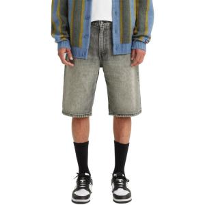 Levi’s Men’s 569 Loose Straight Denim Shorts((New) a Look Back (Non-stretch))