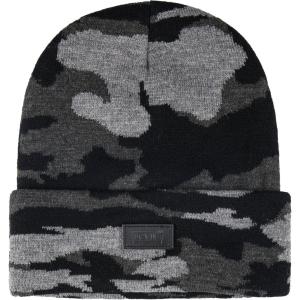 Levi’s Mens All-Season Hero Beanie Soft Knit Cuffed Winter Hat, Warm & Comfortable Everyday Style(Camo Black)