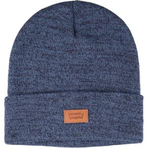 Levi’s Mens All-Season Hero Beanie Soft Knit Cuffed Winter Hat, Warm & Comfortable Everyday Style(Marl Blue)