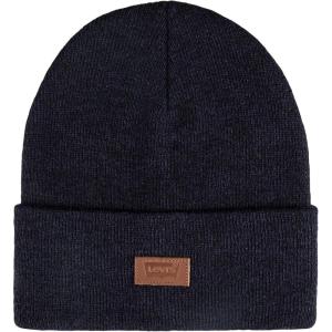 Levi’s Mens All-Season Hero Beanie Soft Knit Cuffed Winter Hat, Warm & Comfortable Everyday Style(Marl Navy)