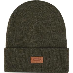 Levi’s Mens All-Season Hero Beanie Soft Knit Cuffed Winter Hat, Warm & Comfortable Everyday Style(Marl Olive)
