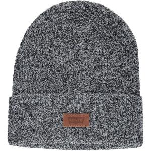Levi’s Mens All-Season Hero Beanie Soft Knit Cuffed Winter Hat, Warm & Comfortable Everyday Style(Marled Grey)