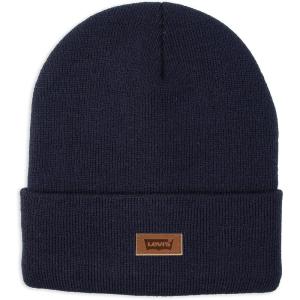 Levi’s Mens All-Season Hero Beanie Soft Knit Cuffed Winter Hat, Warm & Comfortable Everyday Style(Navy Solid)