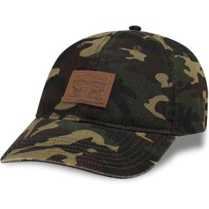 Levi’s Men’s Classic Baseball Hat with Logo(Camo Denim)