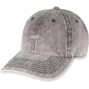 Levi’s Men’s Classic Baseball Hat with Logo(Grey Washed Denim)