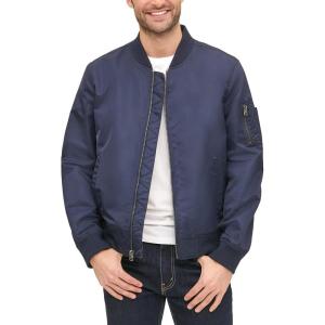 Levi’s Men’s Flight Satin Unfilled Ma-1 Bomber(Navy Classic Unfilled)