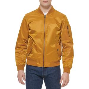 Levi’s Men’s Flight Satin Unfilled Ma-1 Bomber(Spice Ma-1 Unfilled)