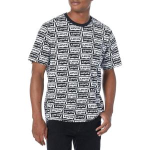 Levi’s Men’s Graphic Tee (Also Available in Big & Tall)(Batwing Allover White)