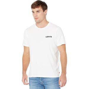 Levi’s Men’s Graphic Tee (Also Available in Big & Tall)(Core White)