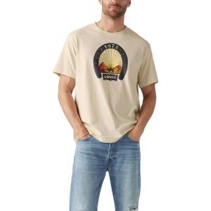 Levi’s Men’s Graphic Tee (Also Available in Big & Tall)((New) Cyclops Cream)