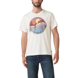 Levi’s Men’s Graphic Tee (Also Available in Big & Tall)((New) Faraday Vintage White)