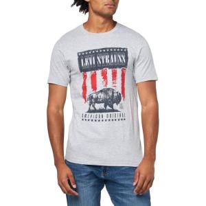 Levi’s Men’s Graphic Tee (Also Available in Big & Tall)((New) Halogen Navy)