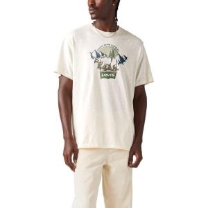 Levi’s Men’s Graphic Tee (Also Available in Big & Tall)((New) Hear Oatmeal Heather)