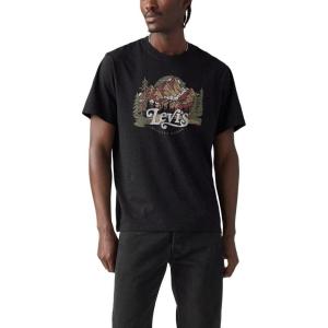 Levi’s Men’s Graphic Tee (Also Available in Big & Tall)((New) Mount Good Black Heather)