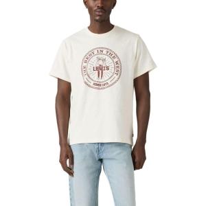 Levi’s Men’s Graphic Tee (Also Available in Big & Tall)(Round-up Egret)