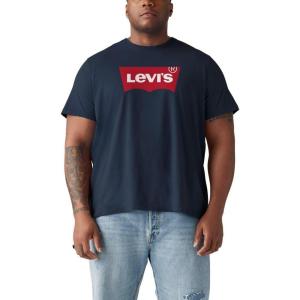 Levi’s Men’s Graphic Tee (Also Available in Big & Tall)(Tall Batwing Core Dress Blues – Blue)