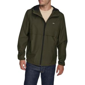 Levi’s Men’s Hooded Rain Jacket & Windbreaker(Olive)