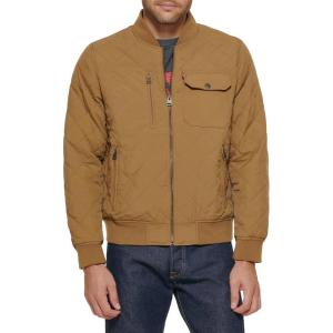 Levi’s Men’s Levi’s Men’s Diamond Quilted Bomber Jacket(Khaki)