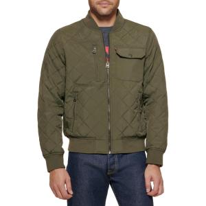 Levi’s Men’s Levi’s Men’s Diamond Quilted Bomber Jacket(Olive)