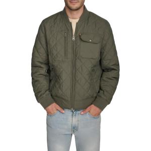 Levi’s Men’s Levi’s Men’s Diamond Quilted Bomber Jacket(Sage Green)