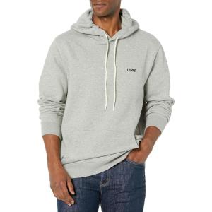 Levi’s Men’s Seasonal Logo Hoodie(Mid Tone Grey Heather)