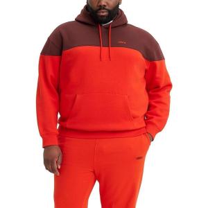 Levi’s Men’s Seasonal Logo Hoodie(Top Block Valiant Poppy)